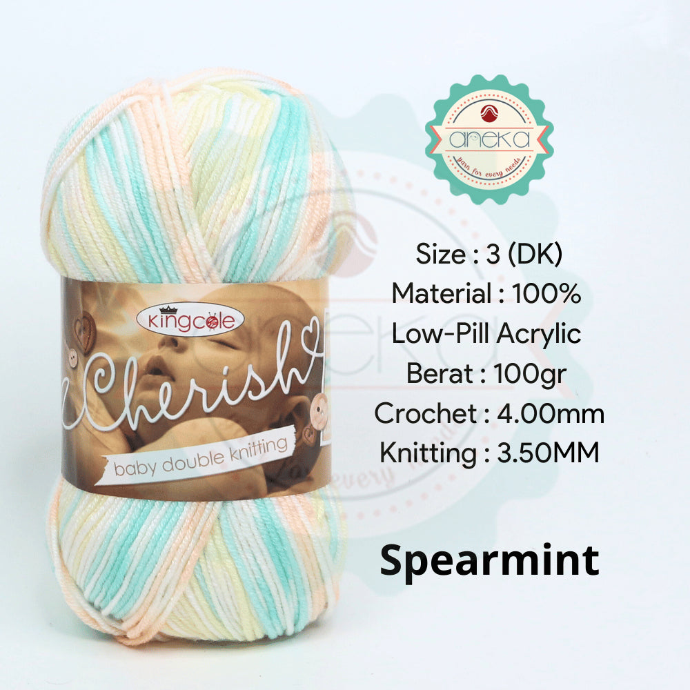 KATALOG - Benang Rajut Import King Cole Cherish / Acrylic Yarn / Akrilik