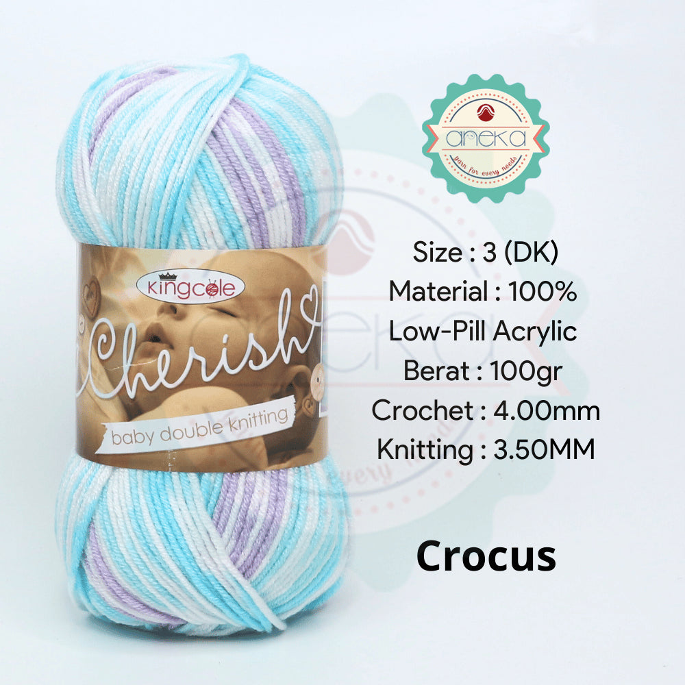 KATALOG - Benang Rajut Import King Cole Cherish / Acrylic Yarn / Akrilik