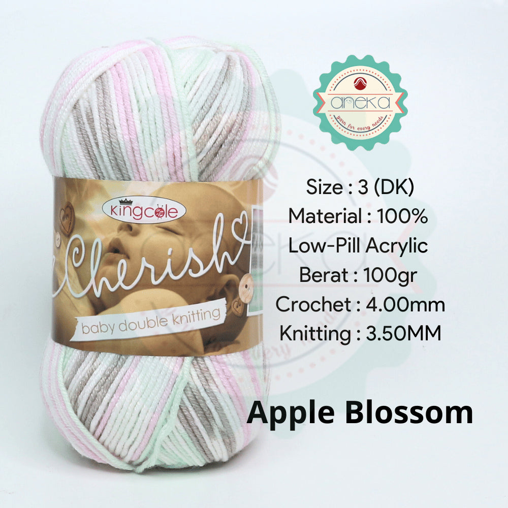 KATALOG - Benang Rajut Import King Cole Cherish / Acrylic Yarn / Akrilik