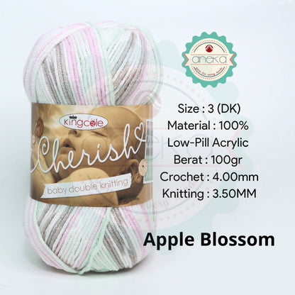 KATALOG - Benang Rajut Import King Cole Cherish / Acrylic Yarn / Akrilik