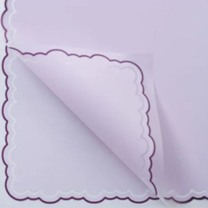 ANEKA - [ PCS ] Kertas Cellophane Cloud Line / Buket Bunga [ Cloud Line ] Flower Wrapping Paper Celophane