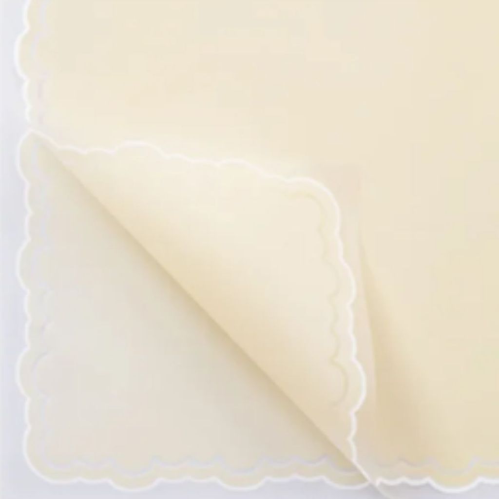 ANEKA - [ PCS ] Kertas Cellophane Cloud Line / Buket Bunga [ Cloud Line ] Flower Wrapping Paper Celophane