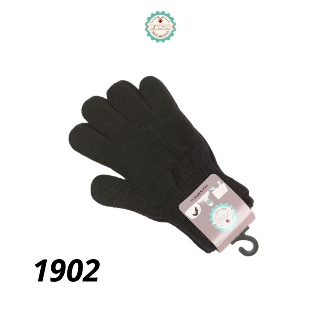 KATALOG - Sarung Tangan Anak Polos Bahan Rajut / Knit Gloves