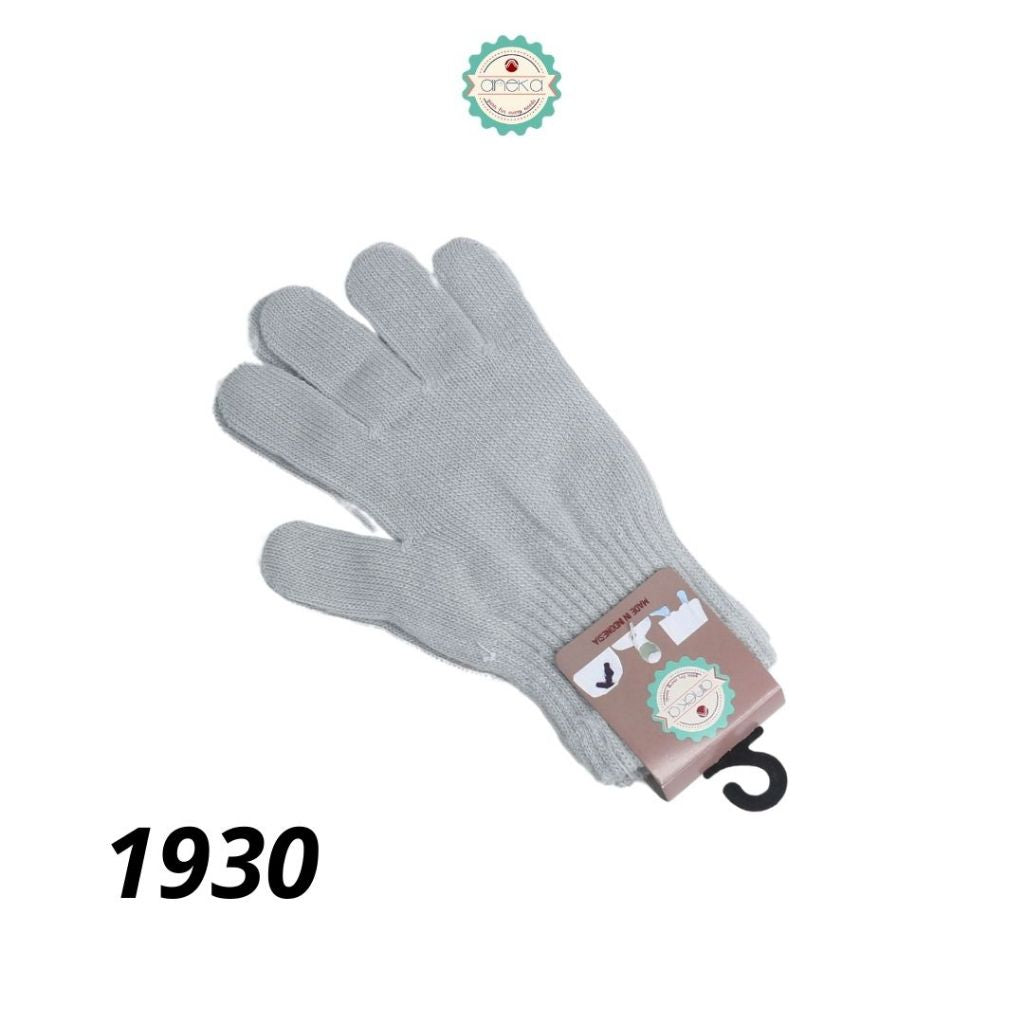 KATALOG - Sarung Tangan Anak Polos Bahan Rajut / Knit Gloves