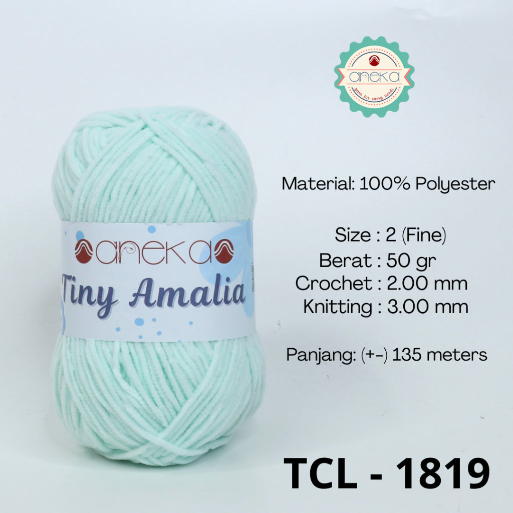 KATALOG - Benang Rajut Tiny Amalia / Chenille Yarn