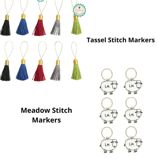 Lantern Moon - Stitch Markers / Knitting Markers