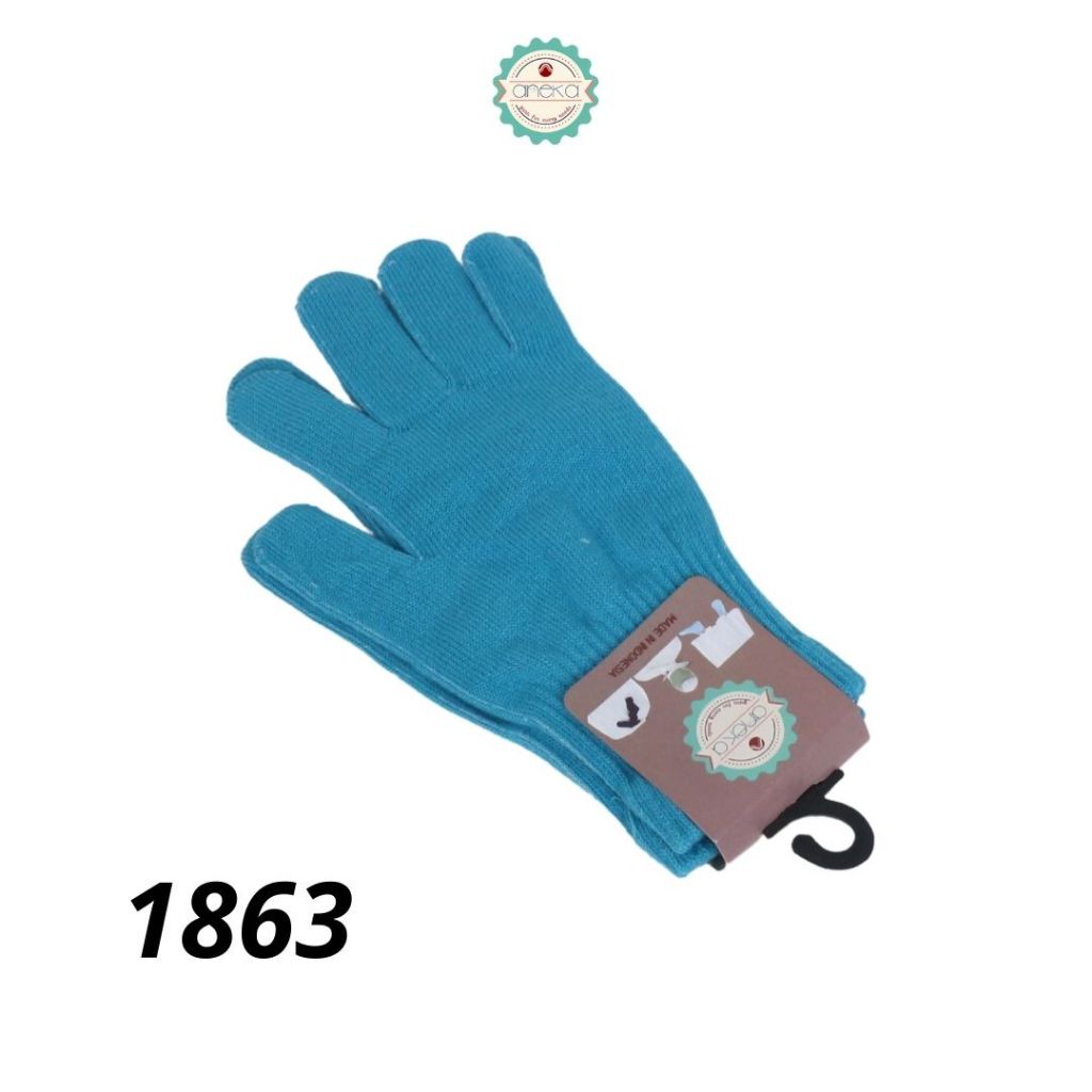 KATALOG - Sarung Tangan Anak Polos Bahan Rajut / Knit Gloves
