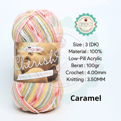 KATALOG - Benang Rajut Import King Cole Cherish / Acrylic Yarn / Akrilik