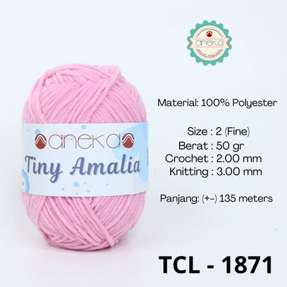 KATALOG - Benang Rajut Tiny Amalia / Chenille Yarn