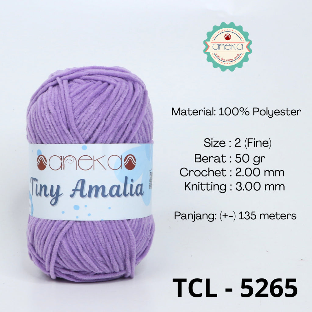 KATALOG - Benang Rajut Tiny Amalia / Chenille Yarn