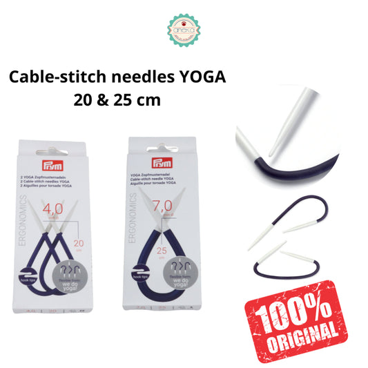 Prym - Cable-Stitch Needles YOGA / Kable Penanda Jarum