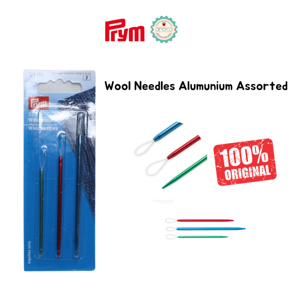 Prym - Wool Needles Plastic / Alumunium Assorted