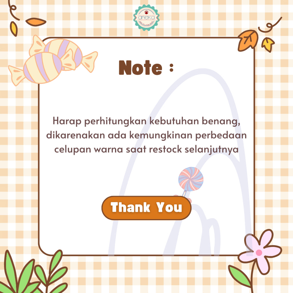 KATALOG - Benang Rajut Sakura Spotty Bintik Ungu