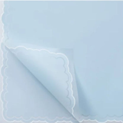 ANEKA - [ PCS ] Kertas Cellophane Cloud Line / Buket Bunga [ Cloud Line ] Flower Wrapping Paper Celophane