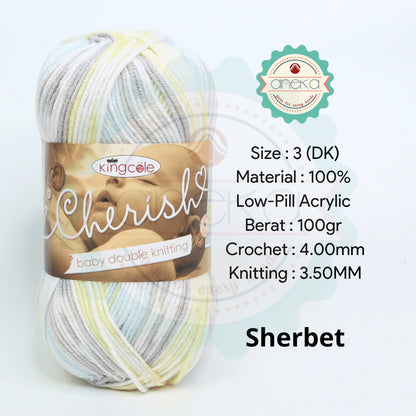 KATALOG - Benang Rajut Import King Cole Cherish / Acrylic Yarn / Akrilik