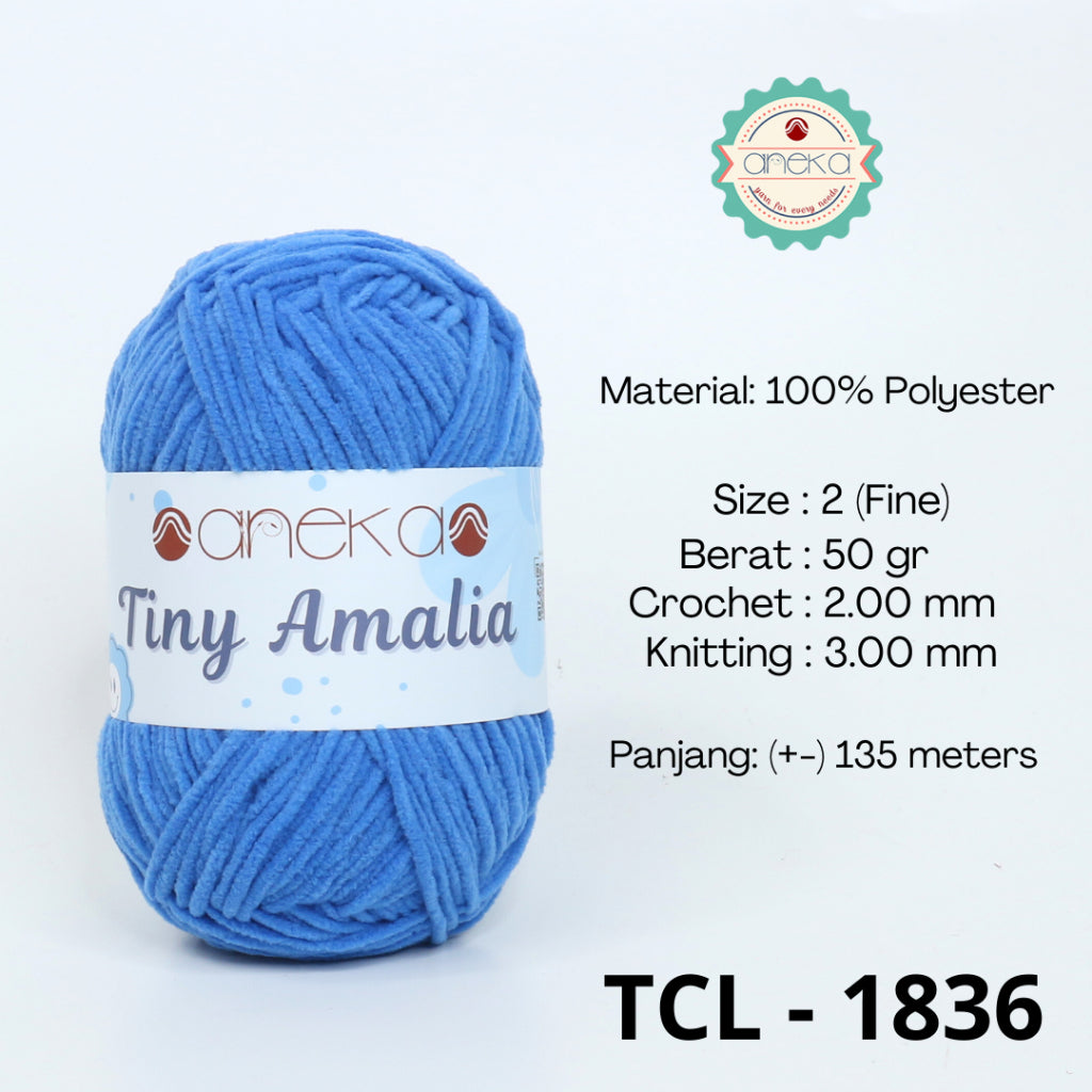 KATALOG - Benang Rajut Tiny Amalia / Chenille Yarn