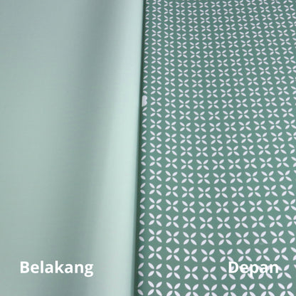 ANEKA - [ LEMBARAN ] Kertas Cellophane Buket Bunga [ CLOVER ] Flower Wrapping Paper Celophane