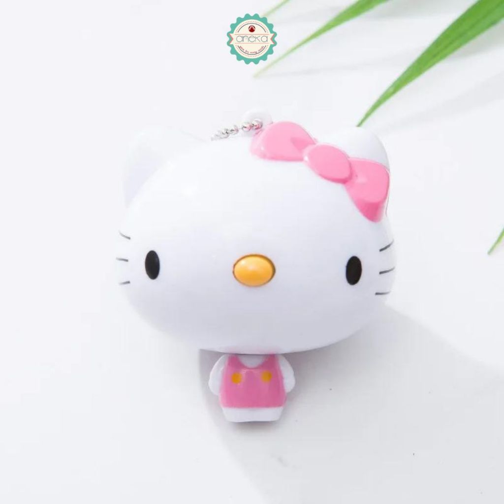 ANEKA - Meteran Gantungan Kunci Karakter Hello Kitty / Winnie The Pooh / Doraemon / Measure Tape