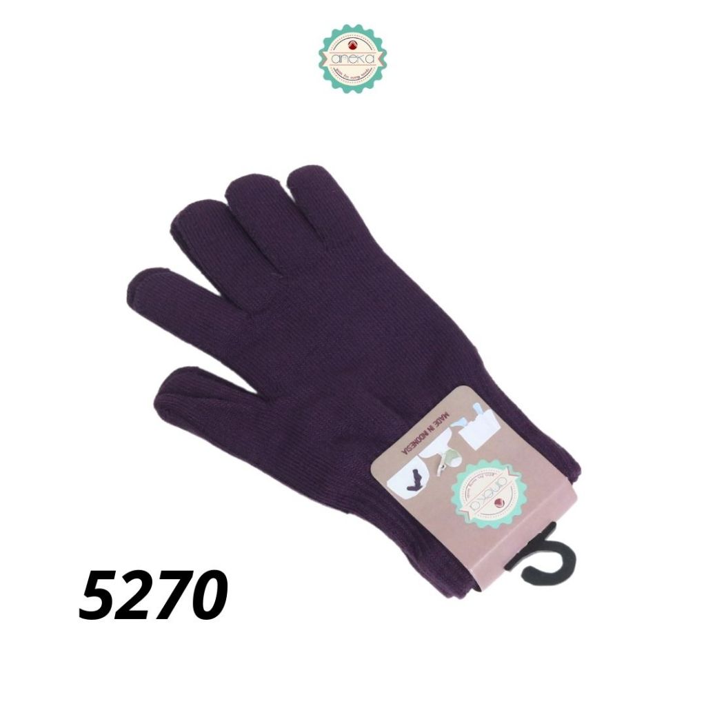 KATALOG - Sarung Tangan Anak Polos Bahan Rajut / Knit Gloves