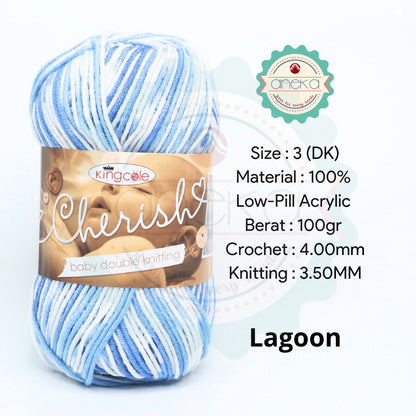 KATALOG - Benang Rajut Import King Cole Cherish / Acrylic Yarn / Akrilik