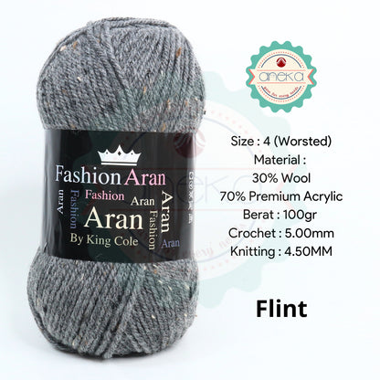 KATALOG - Benang Rajut Import King Cole Fashion Aran / Wool / Premium Acrylic