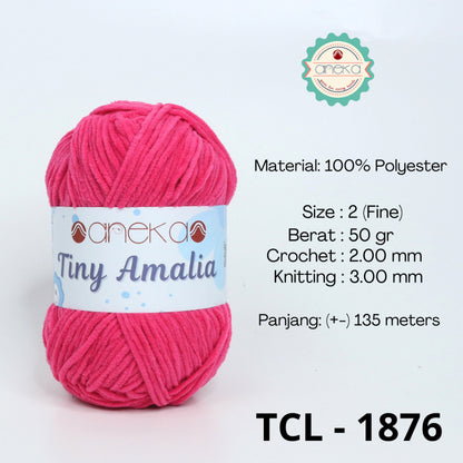 KATALOG - Benang Rajut Tiny Amalia / Chenille Yarn