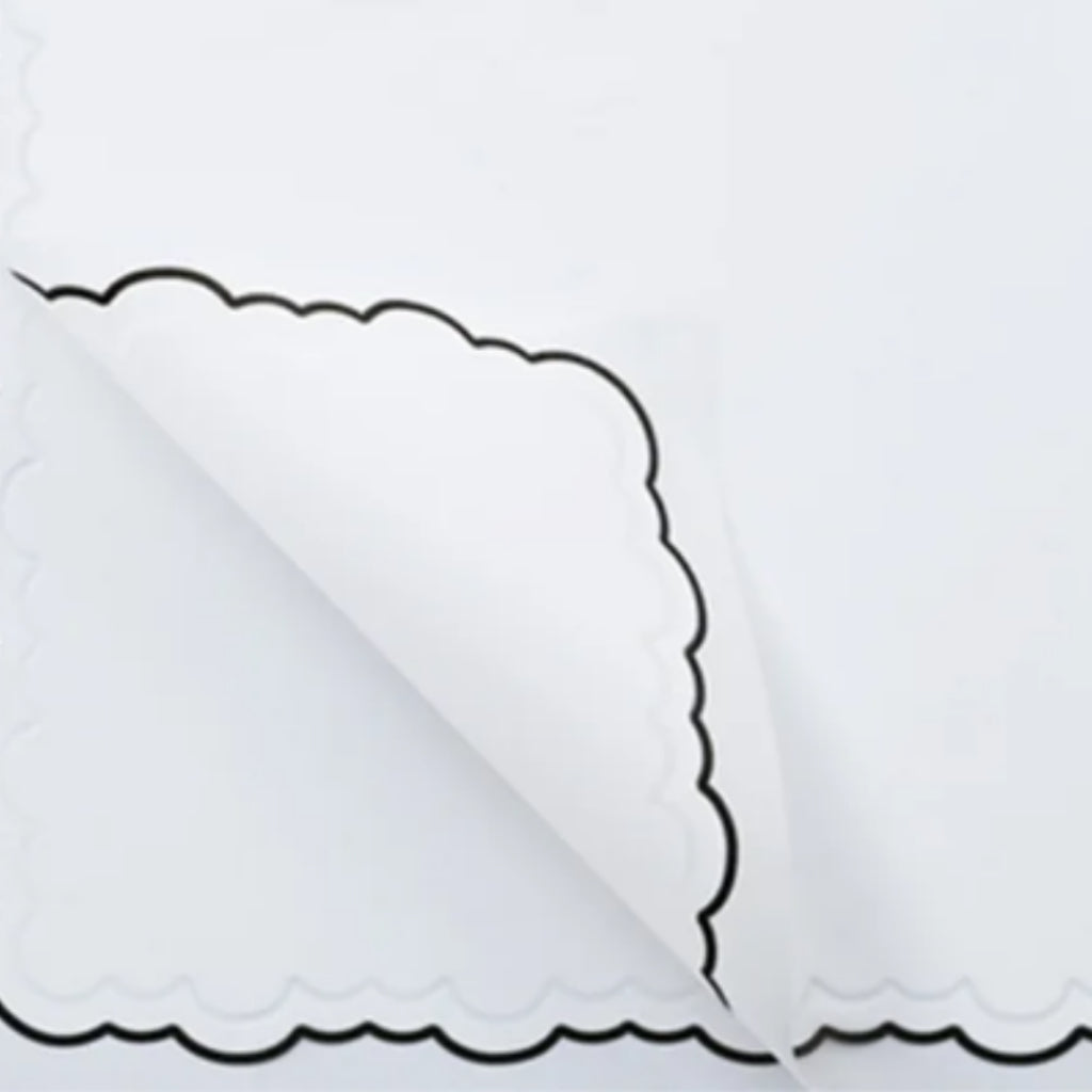ANEKA - [ PCS ] Kertas Cellophane Cloud Line / Buket Bunga [ Cloud Line ] Flower Wrapping Paper Celophane