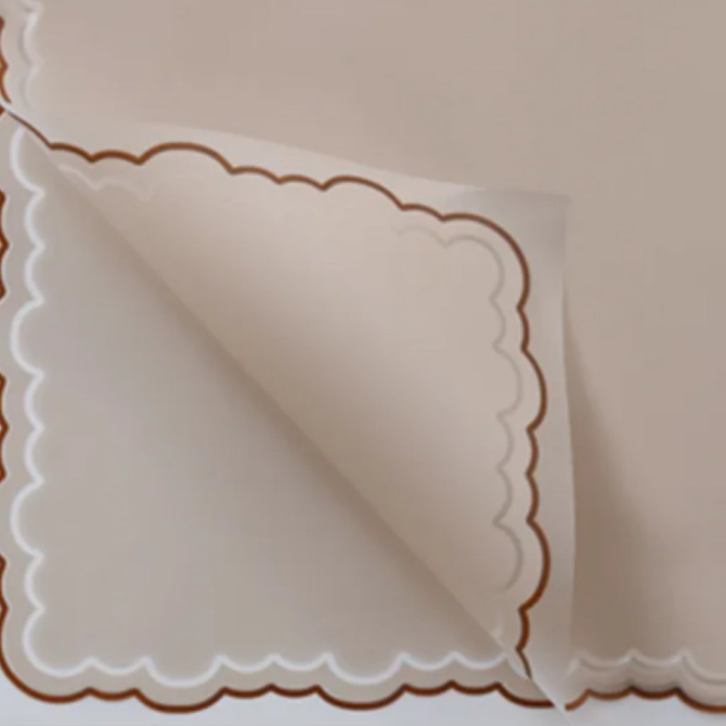 ANEKA - [ PCS ] Kertas Cellophane Cloud Line / Buket Bunga [ Cloud Line ] Flower Wrapping Paper Celophane