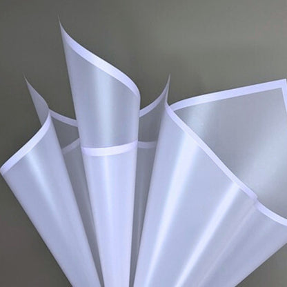 ANEKA - [ 20 Lembar ] Kertas Cellophane Buket Bunga [Matt List] Flower Wrapping Paper Celophane