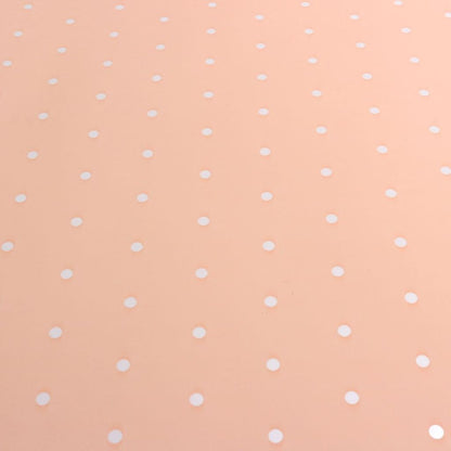 ANEKA - [ LEMBARAN ] Kertas Cellophane Buket Bunga [ Polkadot Kecil ] Flower Wrapping Paper Celophane