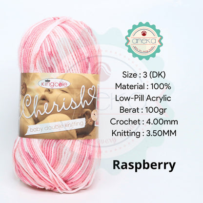 KATALOG - Benang Rajut Import King Cole Cherish / Acrylic Yarn / Akrilik