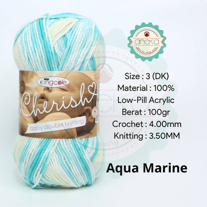 KATALOG - Benang Rajut Import King Cole Cherish / Acrylic Yarn / Akrilik