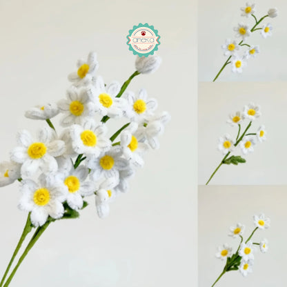KATALOG - [Isi 100 PCS] Kawat Bulu Mini Mercy PREMIUM / Tangkai Chenille Pastel / Pipe Cleaner DIY Bouquet