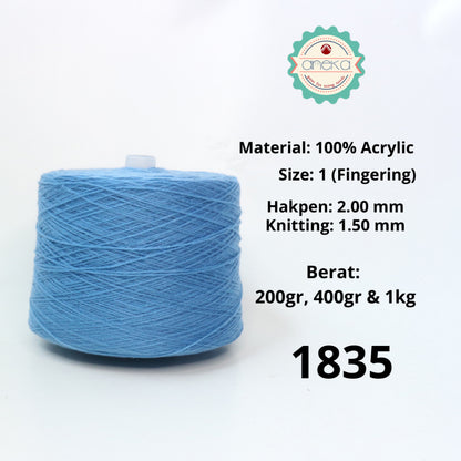 KATALOG - Benang Rajut Wool Aneka Cones / Wol / Siet Yarn / Tufting Rug / Karpet - Part 5