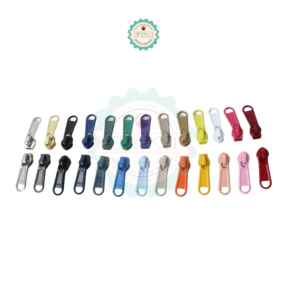 KATALOG - [2PCS] Kepala Resleting YKK No. 5