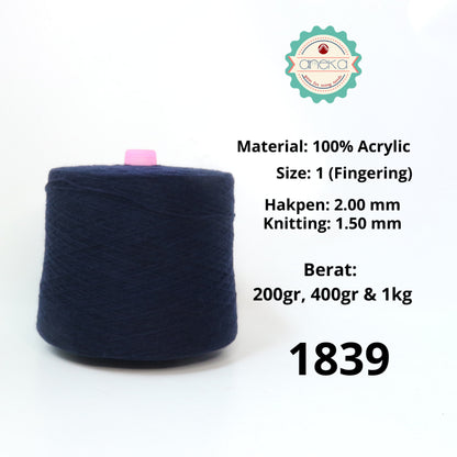 KATALOG - Benang Rajut Wool Aneka Cones / Wol / Siet Yarn / Tufting Rug / Karpet - Part 5