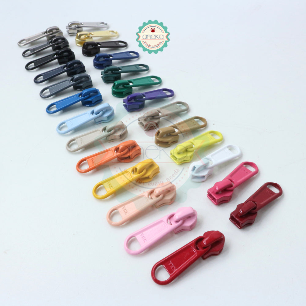 KATALOG - [2PCS] Kepala Resleting YKK No. 5