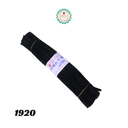 KATALOG - [Isi 100 PCS] Kawat Bulu Mini Mercy PREMIUM / Tangkai Chenille Pastel / Pipe Cleaner DIY Bouquet