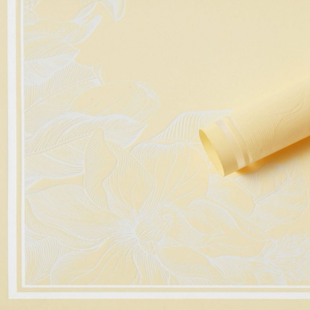 ANEKA - [ LEMBARAN ] Kertas Cellophane Buket Bunga [ Motif Bunga ] Flower Wrapping Paper Celophane