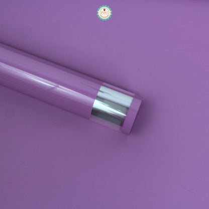 ANEKA - [ LEMBARAN ] Kertas Cellophane Buket Bunga [Transparent Small Line Square] Flower Bouquet Wrapping Paper Celophane