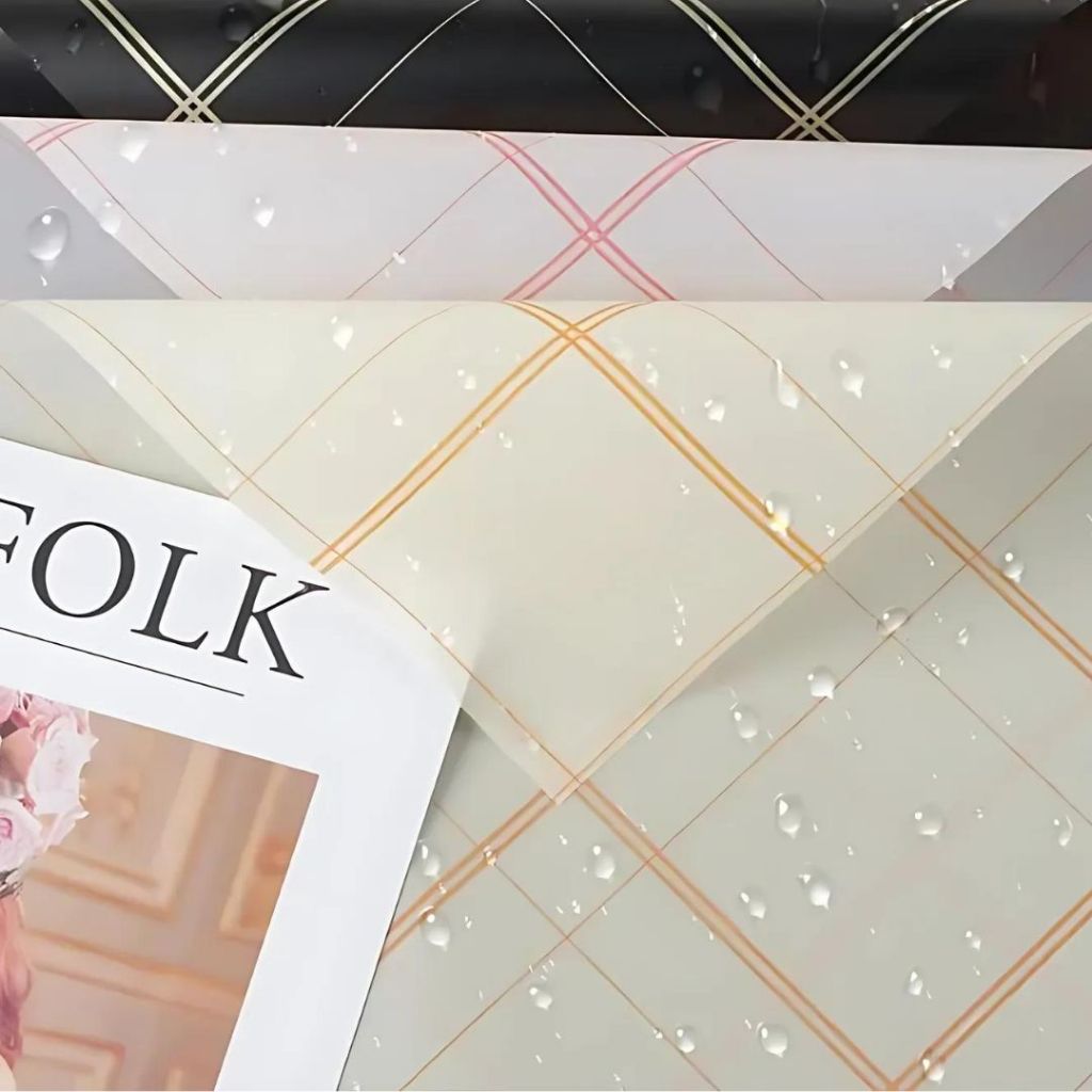 ANEKA - [ LEMBARAN ] Kertas Cellophane Buket Bunga [ Big Square ] Flower Wrapping Paper Celophane