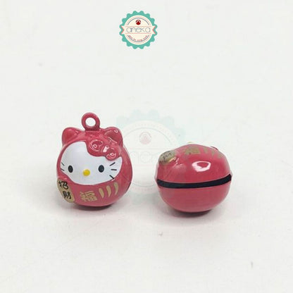 ANK - [2PCS] Lonceng Bell Bentuk Karakter / Aksesoris Klintingan / Jingle Bell Charm Character / Keycain Pendant / Accesories