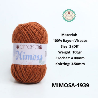 KATALOG - Benang Rajut Mimosa Rayon Viscose / Crochet Knitting Yarn