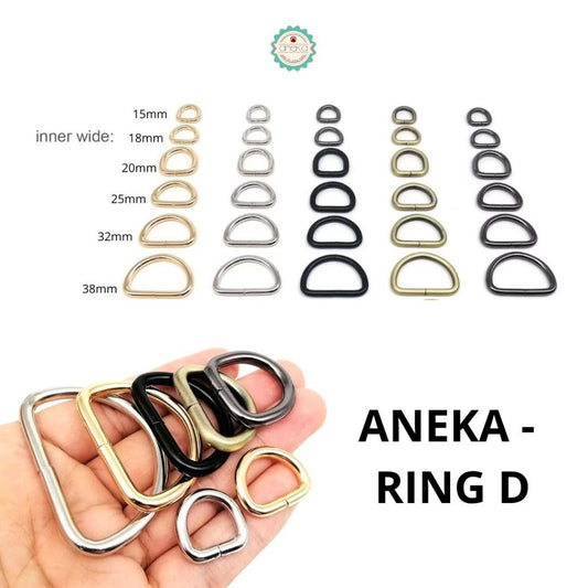 ANEKA - [2pcs] Ring D / Accesories Tas