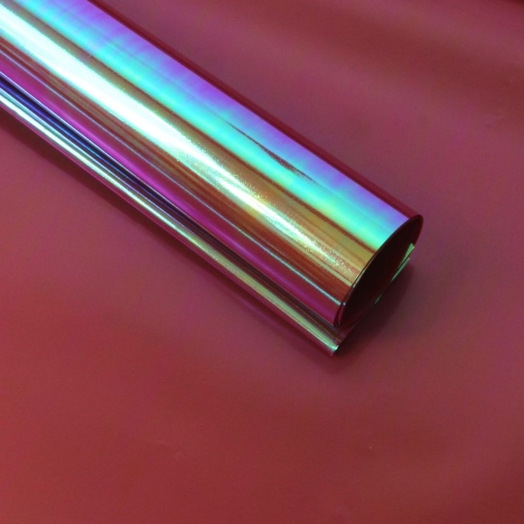 ANEKA - [ LEMBARAN ] Kertas Cellophane Buket Bunga [Holographic] Flower Wrapping Paper Celophane