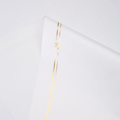 ANEKA - [ LEMBARAN ] Kertas Cellophane Buket Bunga [ Crown ] Flower Wrapping Paper Celophane