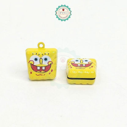 ANK - [2PCS] Lonceng Bell Bentuk Karakter / Aksesoris Klintingan / Jingle Bell Charm Character / Keycain Pendant / Accesories