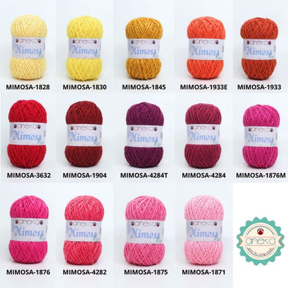 KATALOG - Benang Rajut Mimosa Rayon Viscose / Crochet Knitting Yarn