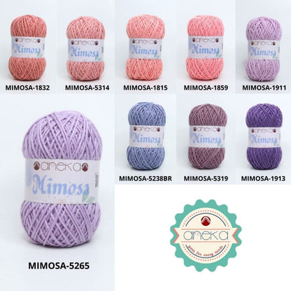 KATALOG - Benang Rajut Mimosa Rayon Viscose / Crochet Knitting Yarn