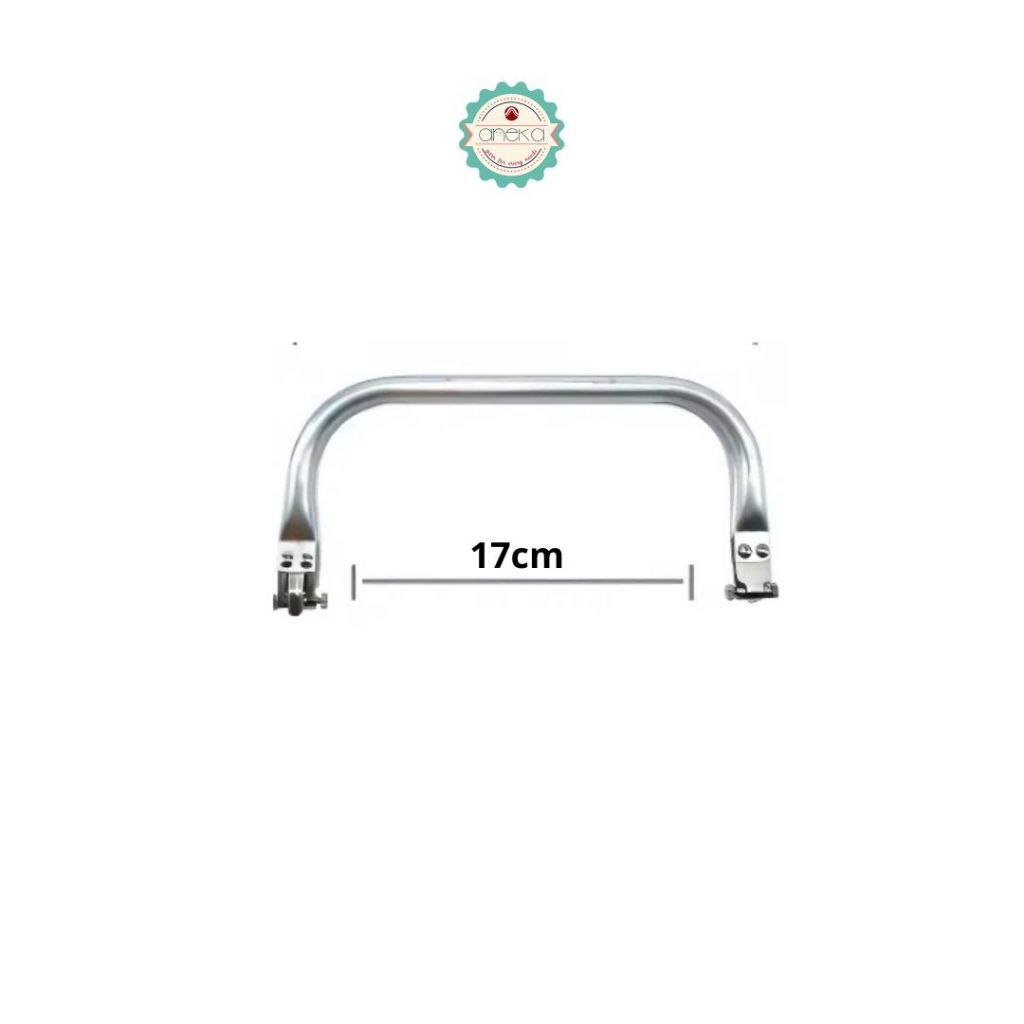 ANEKA - Frame Behel Tas Alumunium / Rectangle Bags Hardware Aluminum Purse Frame Lock For DIY